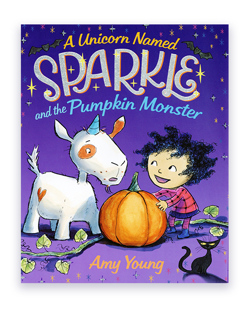 <h5>A Unicorn Named Sparkle and the Pumpkin Monster</h5>